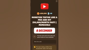 MONETIZE TIKTOK LIKE A PRO AND HIT $10,000/MONTH FAST! | MEMEGIRLS #memefi #code