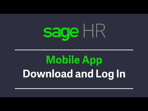 Sage (UK):  Sage HR Mobile App - Download & Log In