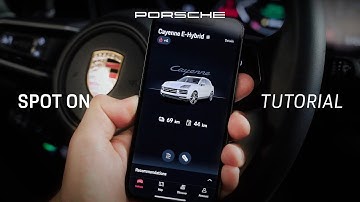 How to use the My Porsche app in Apple CarPlay | Tutorial | Spot On