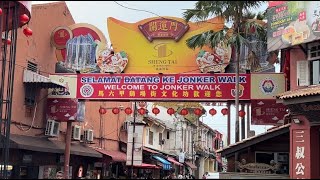 Visit the famous Jonker Street in Malacca,  with all kinds of delicious food and special nyonya food