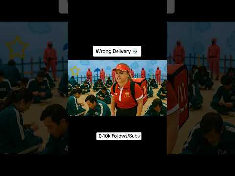 Wrong Delivery Delivery Comedy Food Mcdonalds Funny Humor Squidgame