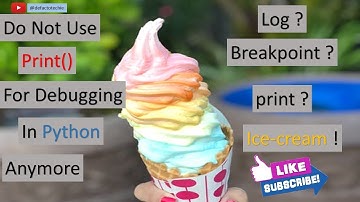 Never Use Print For Debugging in Python