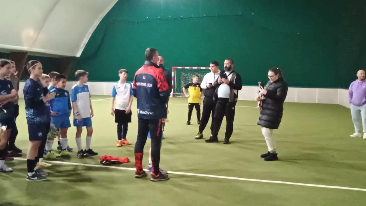 Dodela medalja i pehara MMFL 25/26-2014 godište.