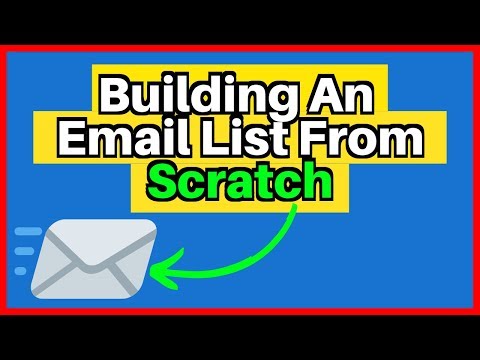 [Email List Building] How To Build An Email List From Scratch For Free