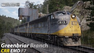 Greenbriar Branch : Clinchfield Railroad : Train Sim World 2 1080p60fps