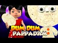 Malayalam kids song   dum dum pappadam     in 3d animation