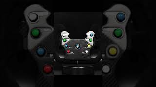 I&#39;ve completed a BMW M4 GT4 steering wheel replica. Carbon Fiber Button Box #Shorts