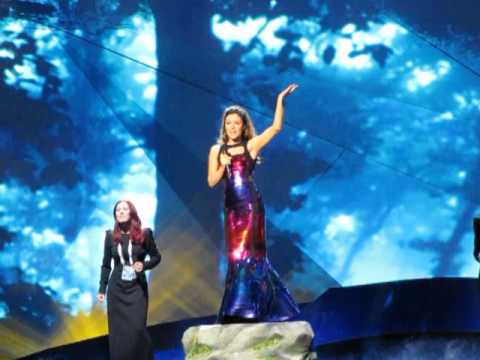 ESCKAZ live in Malmö: Zlata Ognevich (Ukraine) - 2nd rehearsal (10.05.2013.)