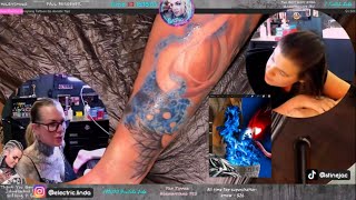 LIVE Tattooing Stine's Marvel/Potter Leg sleeve (short session)