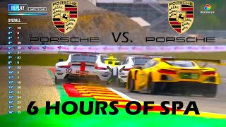 Famous Porsche Almost Take Each Other Out in First Turn of 6 Hours of Spa - WEC Net Worth