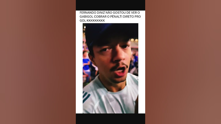 FERNANDO DINIZ BRAVO PORQUE GABIGOL CHUTOU PÊNALTI DIRETO KKKKK #shorts #futebol #futebolmeme