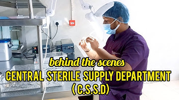 Central Sterile Supply Department ( Design , Layout & Workflow.)