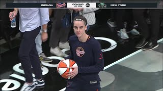 Inside Arena Indiana Fever vs New York Liberty Pre-Game | Caitlin Clark, Sabrina Ionescu, etc