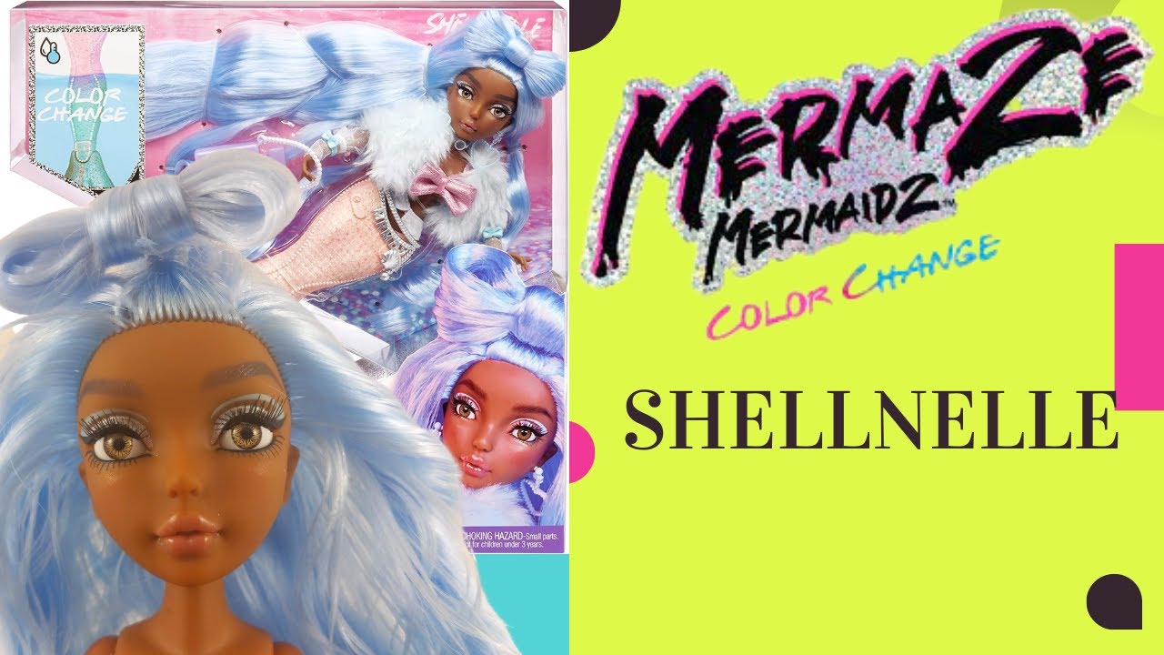 Mga Mermaze Mermaidz Fashion 1 Shellnelle Doll Multicolor