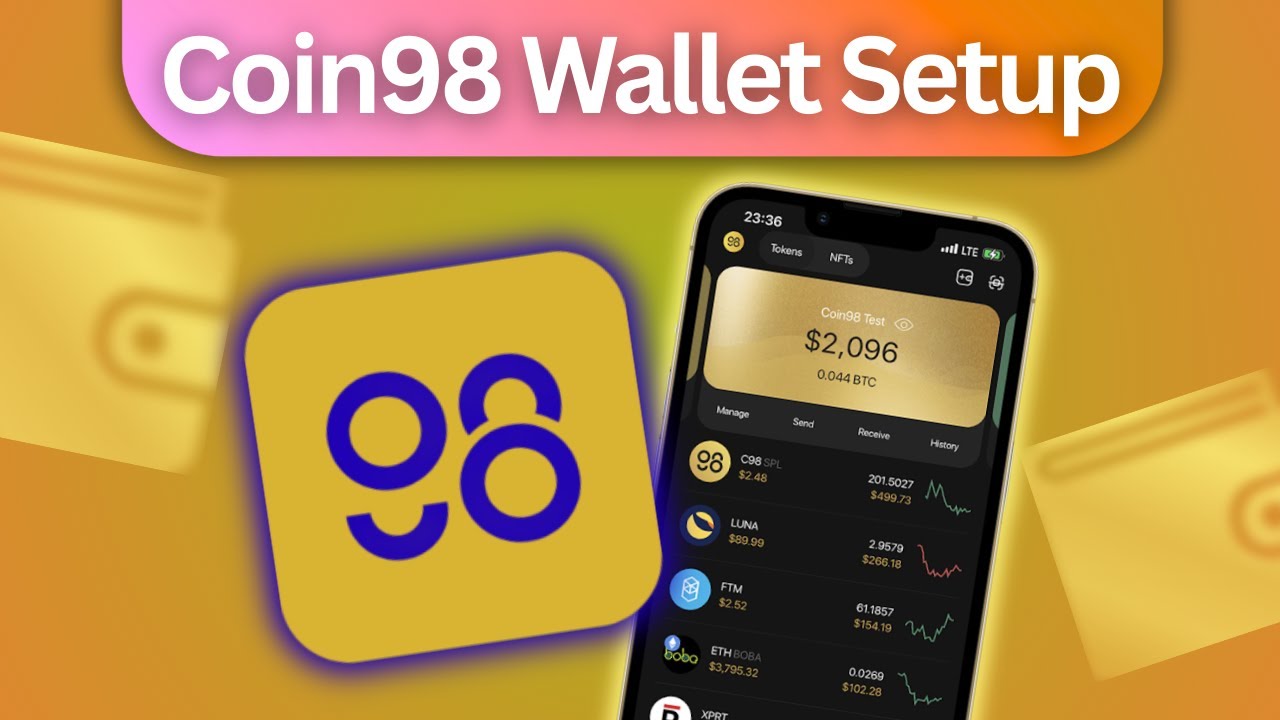Coin98 Wallet Setup Guide - How To Create Coin98 Wallet Tutorial - YouTube