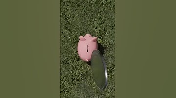 Euro Coin Loop! #infinite #loop #euro #money#coin #piggybank #macro #relax #satisfying#disc