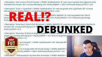 LEAKED!! FIFA 20 SCRIPT, REAL OR FAKE ? (DEBUNKED)