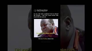 Idi Amin: why he chased the Israelis out of Uganda #Shorts