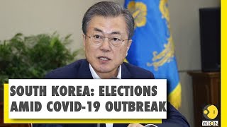 South Korea head to polls amid COVID-19 outbreak, special polling booths for COVID-19 patients