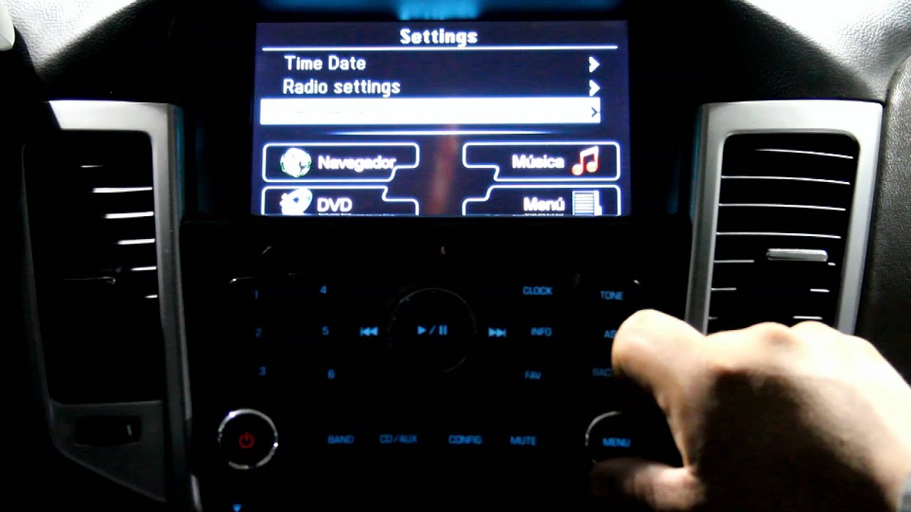 CHEVROLET CRUZE DVD GPS IPOD USB YouTube