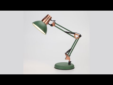 Светильник настольный Евросвет 01034/1 зеленый Светильник настольный Евросвет 01034/1 зеленый