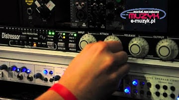 Empirical Labs Distressor demo drums - kompresja stopy, werbla, test na E-MUZYK.pl
