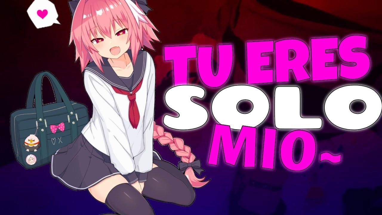 ☠️💗"Él me pertenece solo a mí" 【ASMR FEMBOY】【FEMBOY BULLY】🐭