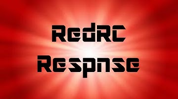 My #RedRC Response @RedScarce @RedMakn