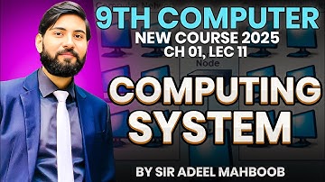 computing system | 9th computer new book 2025
