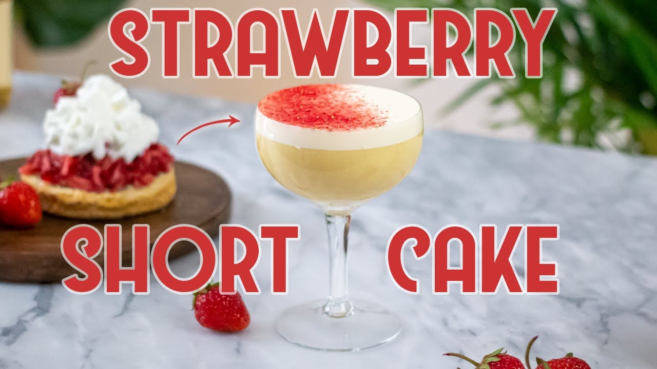 Strawberry Shortcake Cocktail Recipe YouTube