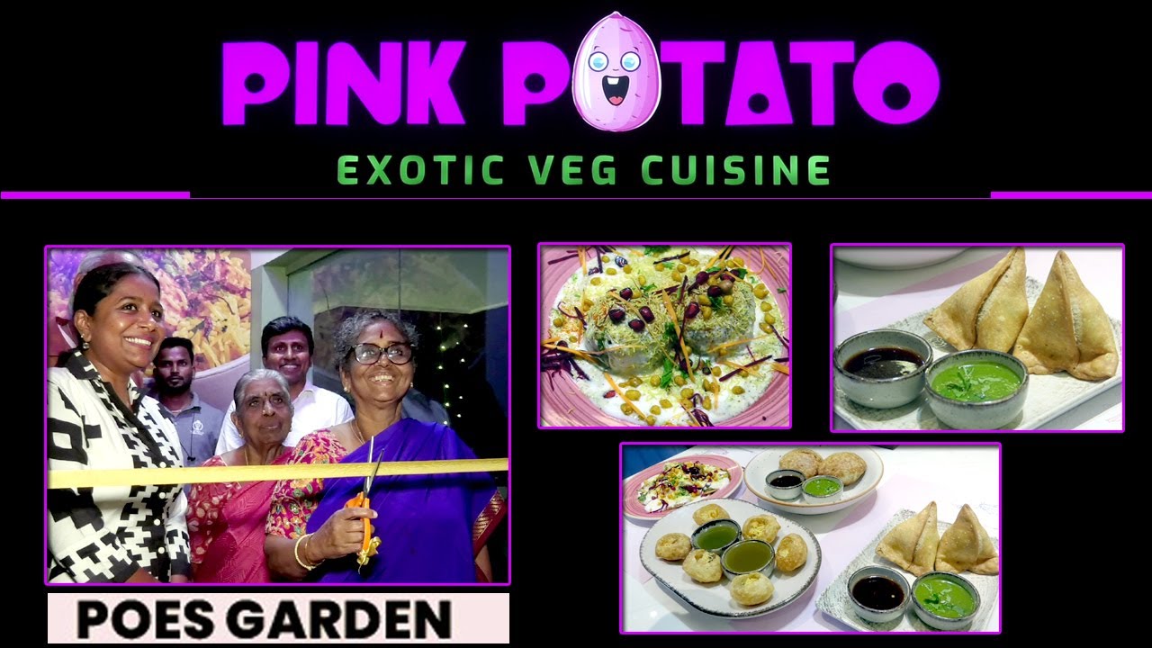 launch of pink potato at poes garden, chennai.