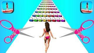 Clothes Run Games MAX LEVELS Video Gameplay Mobile IM41POQE screenshot 3