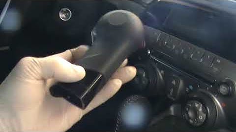 2014 Camaro Key Stuck, New Shifter Knob.