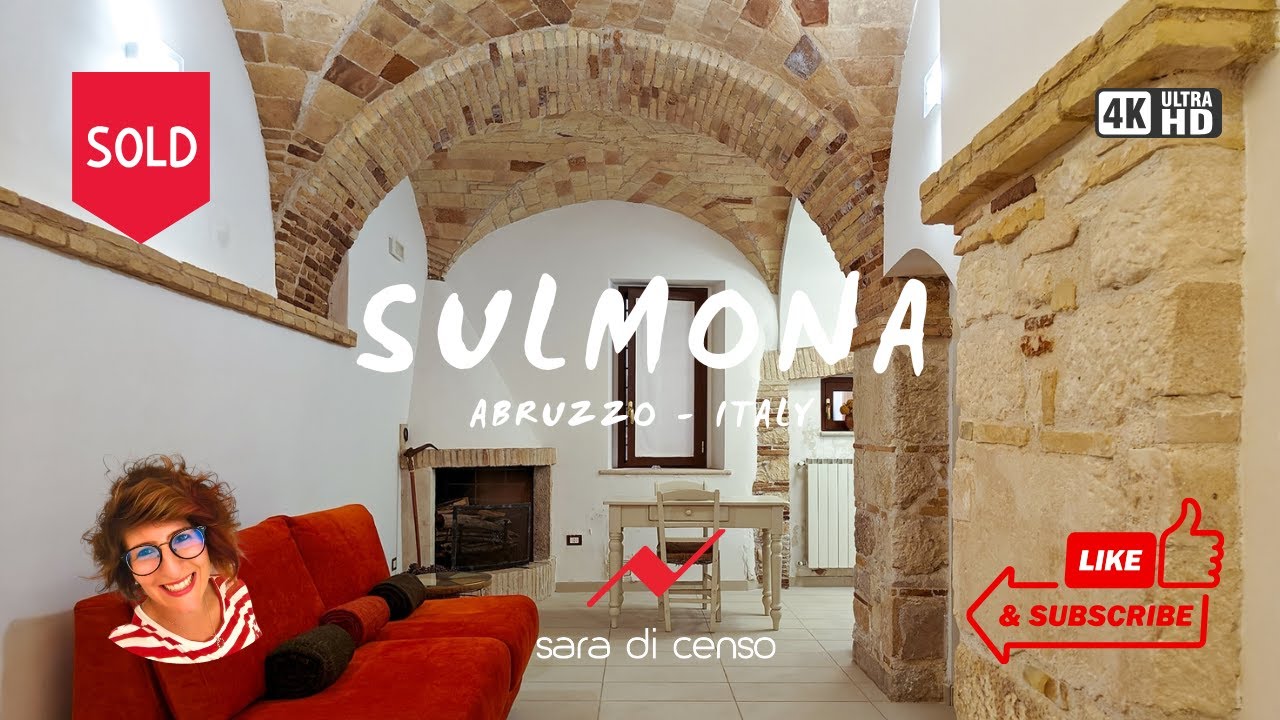 Experience the Historic Charm of Abruzzo in Sulmona | House Tour in Abruzzo