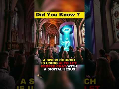 A SWISS CHURCH IS USING AI TO LET PEOPLE CHAT WITH A DIGITAL JESUS Jesus God Ai Viral News