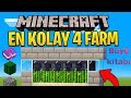 Minecraft 4 Başlangıç Farmı