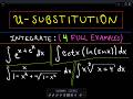 U-Substitution - More Complicated Examples