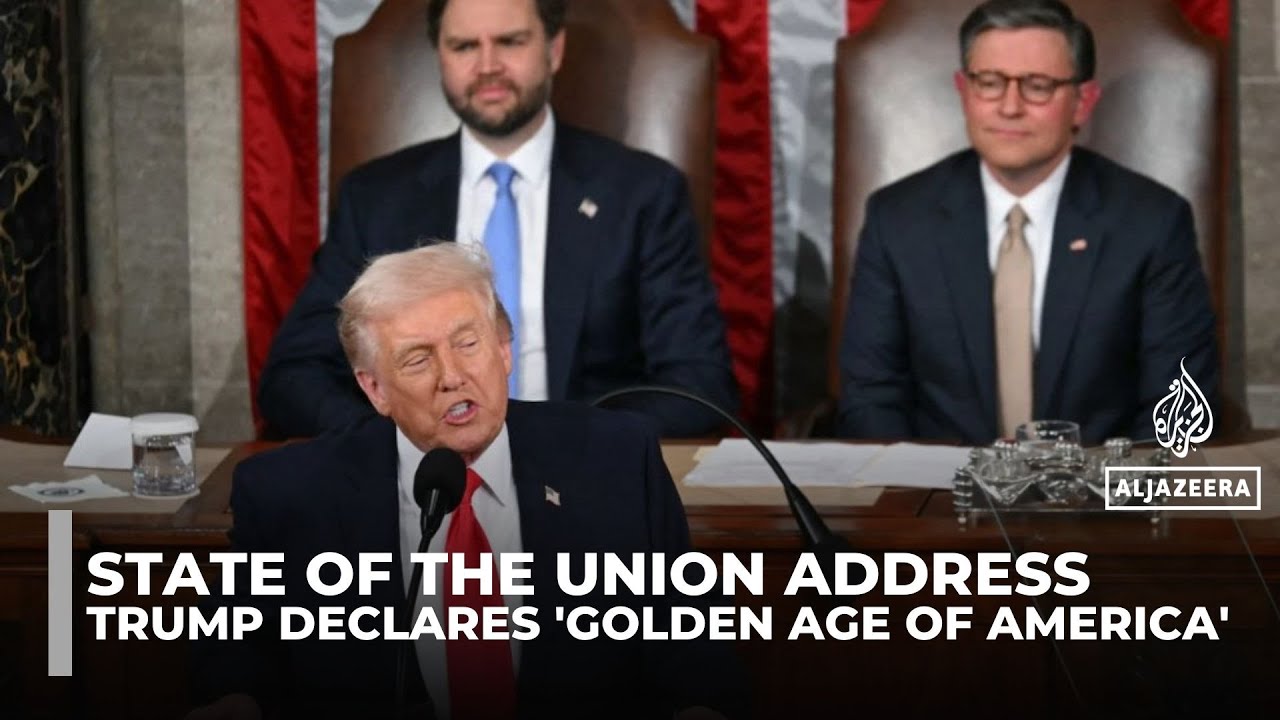 Trump declares 'America winning' but faces mixed reaction in longest-ever SOTU address