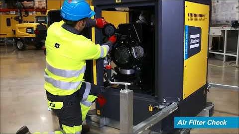 Atlas Copco Service Instruction Video - HiLight B5+ Daily Maintenance