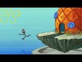 Spongebob Squarepants Squidward Falling Down A Cliff Spongebob Squarepants Squidward Falling Down A Cliff