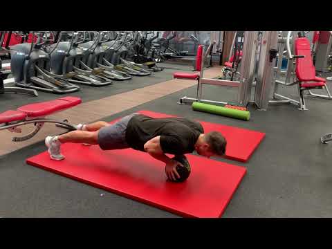 Med Ball Push-Up Complex
