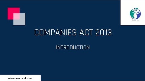 Companies act 2013| introduction| part-1 legal aspects of business|ugc net|B COM|MCOM