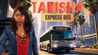 Gta v bus mod | tanisha franklin | franklin ex bus drive by Game On Now lets play 263 views 4 weeks ago 14 minutes, 37 seconds