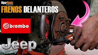 Jeep Grand Cherokee | Frenos delanteros: como cambiar balatas, pastillas, o zapatas