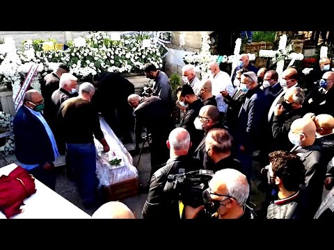 مراسم دفن مسعود الأشقر في كنيسة مار الياس ديك المحدي