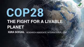 Understanding COP28: The Fight for a Livable Planet