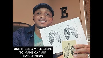 Full Tutorial On Mirroring Your Design And Using Heat transfer Paper To Create Your Car Air Freshies
