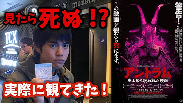 【観たら死ぬ！？】『アントラム 史上最も呪われた映画』実際に観た結果&感想レビュー