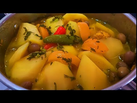 🔥FAMOUS MOROCCAN 🇲🇦 CHICKEN TAJINE Quick Easy Recipe Cuisine Marocaine