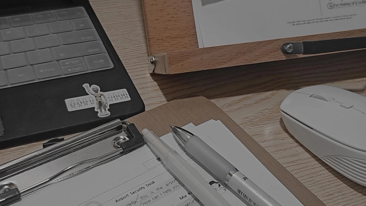 80분 스터디윗미 / 9급공무원 /스터디키페asmr